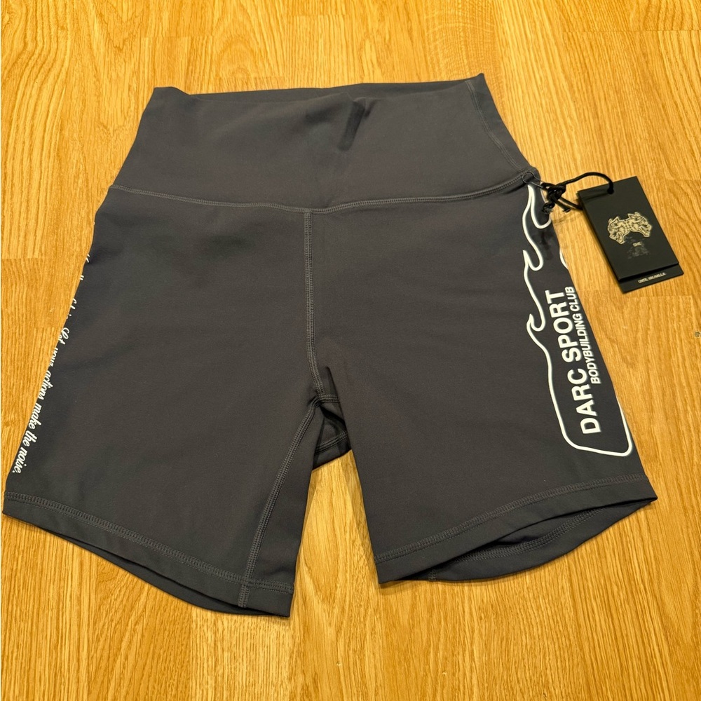 Darc Sport Move Fast Energy Training Shorts Midnight Blue Medium NWT